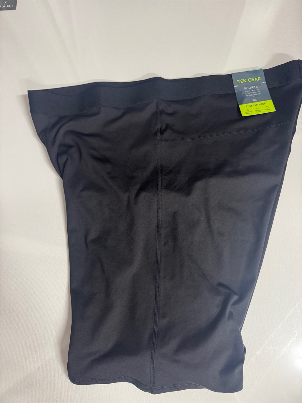 Black Bike Shorts Mens XXL Tek Gear